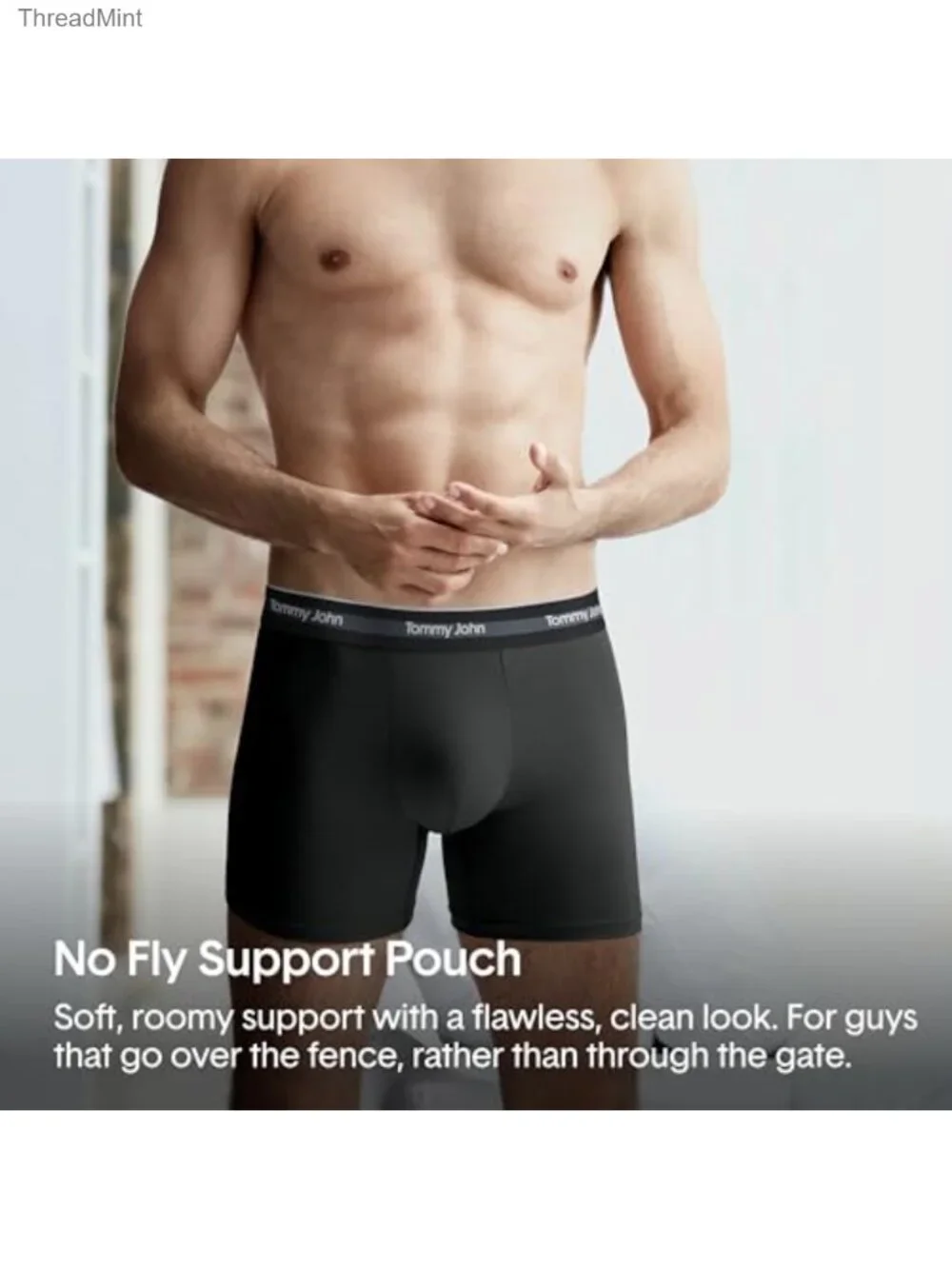 Men's 3-Pack Comfort Micro Trunk Boxer Briefs 4